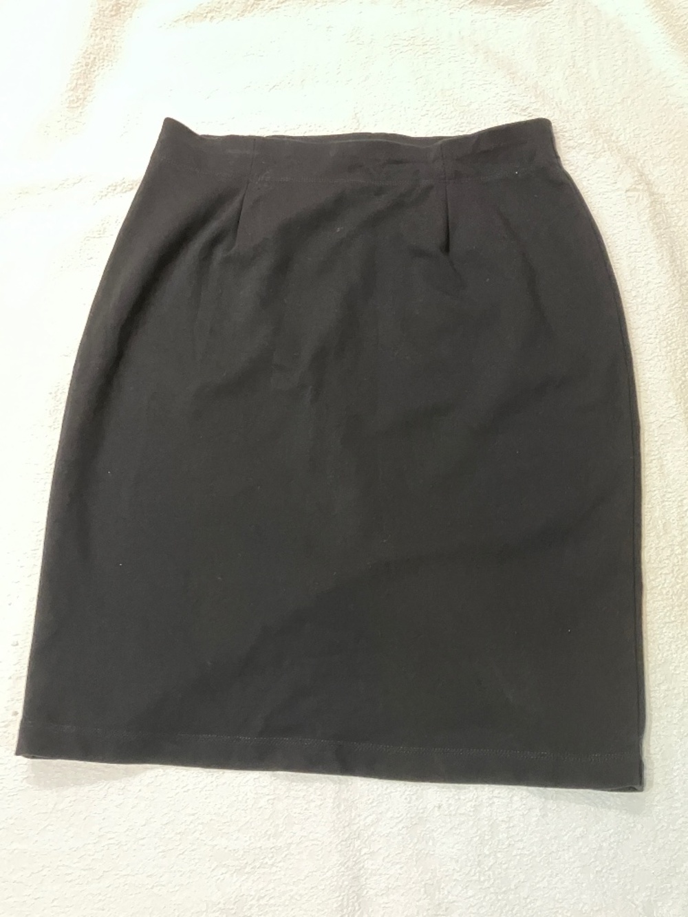 Eileen Fisher Pencil Skirt, M, Black